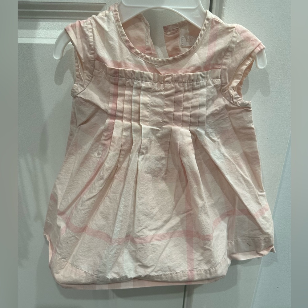 Pink Burberry dress